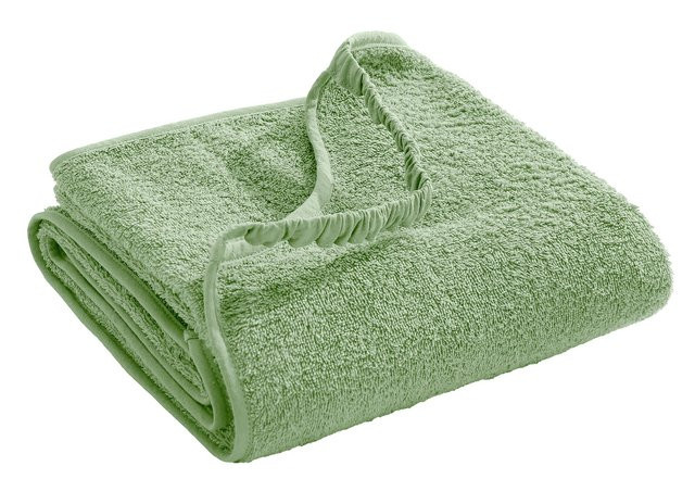 Badetuch wäschepur aus 100% Baumwolle in Green - Bild 1