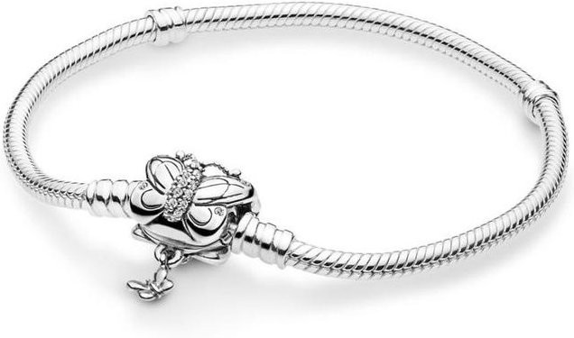 Schlangenkettenarmband 925 Silber, Zirkonia, Damen, 16cm - Bild 1
