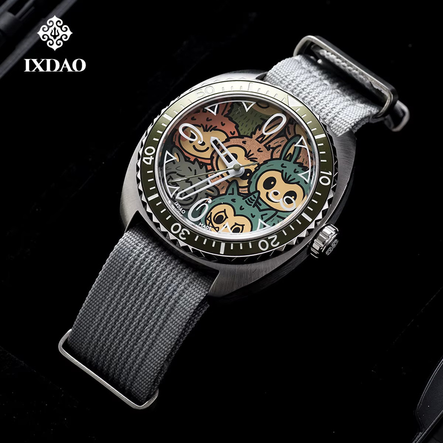 IXDAO Taucheruhr, Automatik, Edelstahl, Saphirglas, 40 mm, Herren - Bild 2