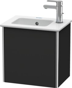 Duravit Waschtischunterschrank XSquare wandhängend, Farbe Grau matt, B/T/H: 41 x 28,9 x 40 cm - Bild 1