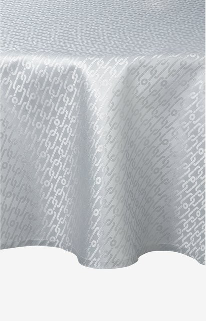 Runde Tischdecke JOOP! CHAINS ALLOVER in Silber, Durchmesser: 160 cm - Bild 1