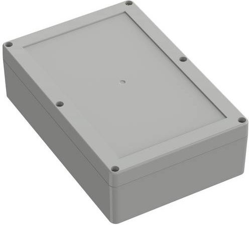 TRU COMPONENTS Universal-Gehäuse TC-10861000 aus ABS-Kunststoff in Lichtgrau, B/T/H: 209,70 x 139,80 x 60,00 mm - Bild 1