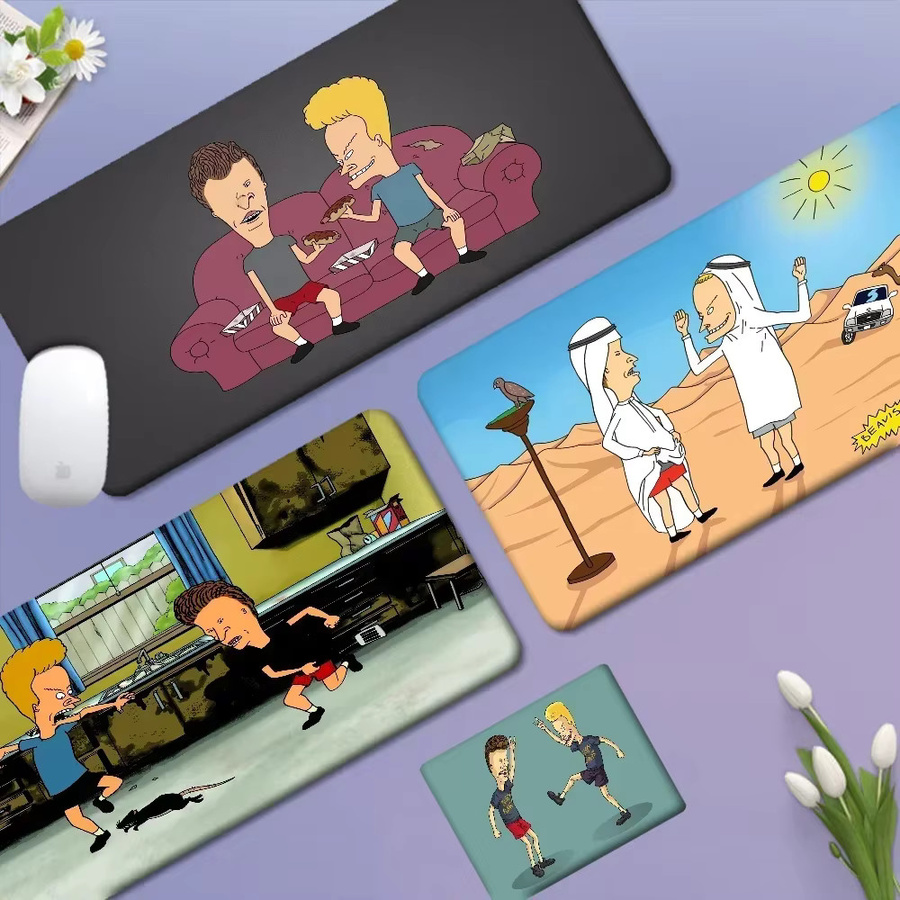 Beavis And Butthead Schreibunterlage und Mauspad in Multicolour, rutschfest und verdickt für Büro, Schule und Gaming - Bild 4