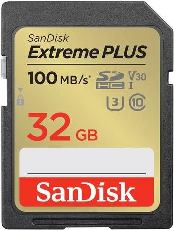 Western Digital Extreme Plus SDHC Memory Card 2er-Pack, 32 GB, UHS-I, Schwarz - Bild 1