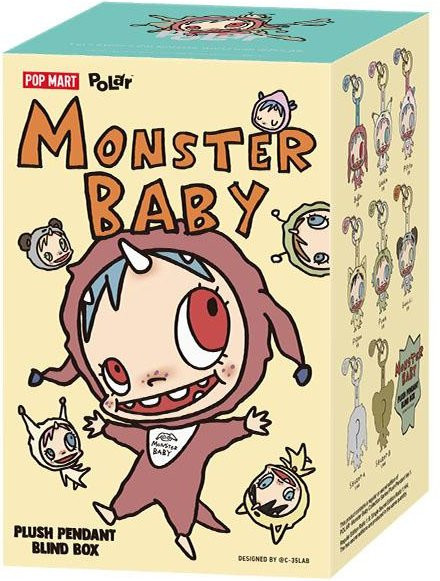 POP MART POLAR-Monster Baby Kollektion Serie, Plüschanhänger, Blindbox, ab 15 Jahren - Bild 1