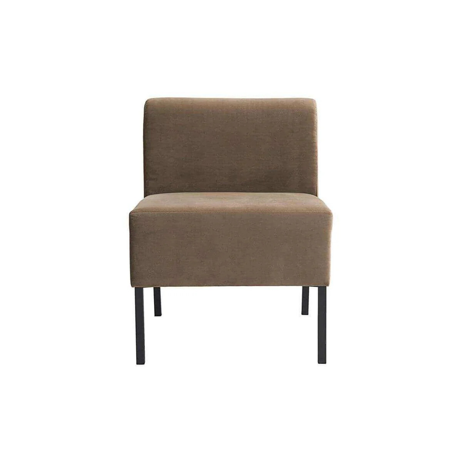 House Doctor Sofa Seater Sand - Modulares 1 Sitz Element aus Polyester - Bild 1