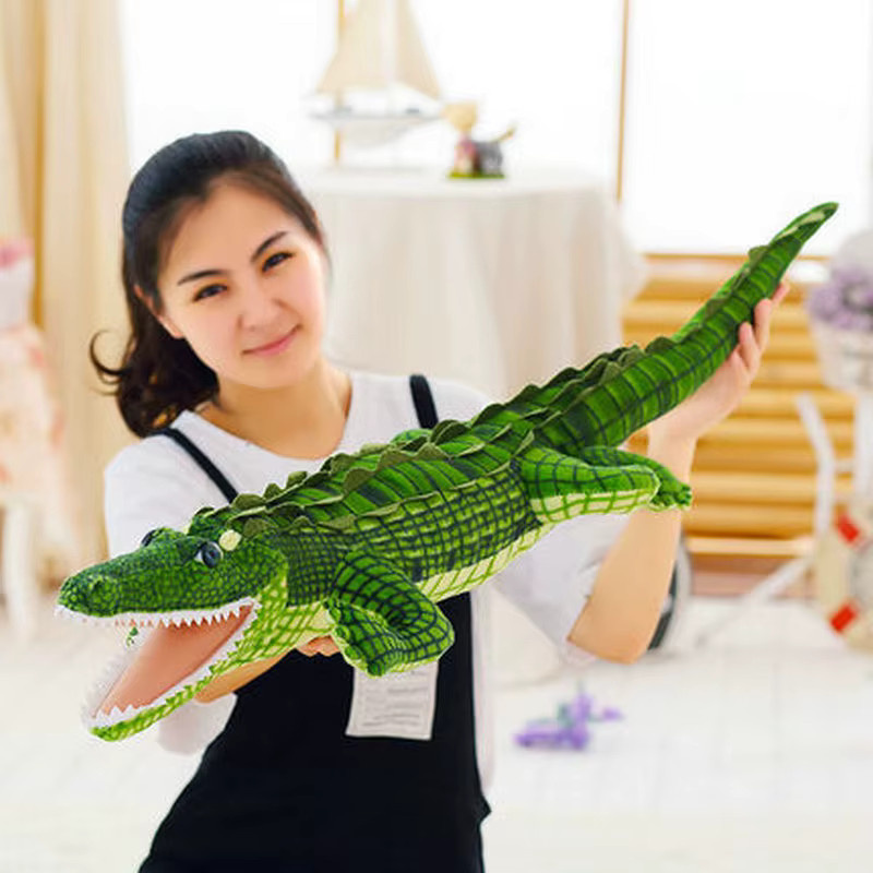 NIUHAPI Krokodil Puppe, Stofftier, Plüsch / Textil, Grün - Bild 4