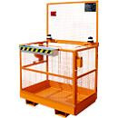 Bauer Südlohn Arbeitsbühne MB-ST/T in Orange, B/T/H: 120,0 x 111,5 x 189,0 cm - Bild 2