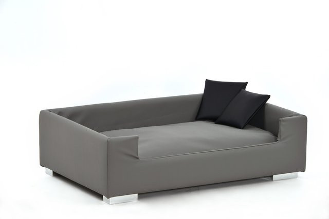 Hundesofa Candy von Silvio Design in Grau mit Polsterrahmen - Bild 1