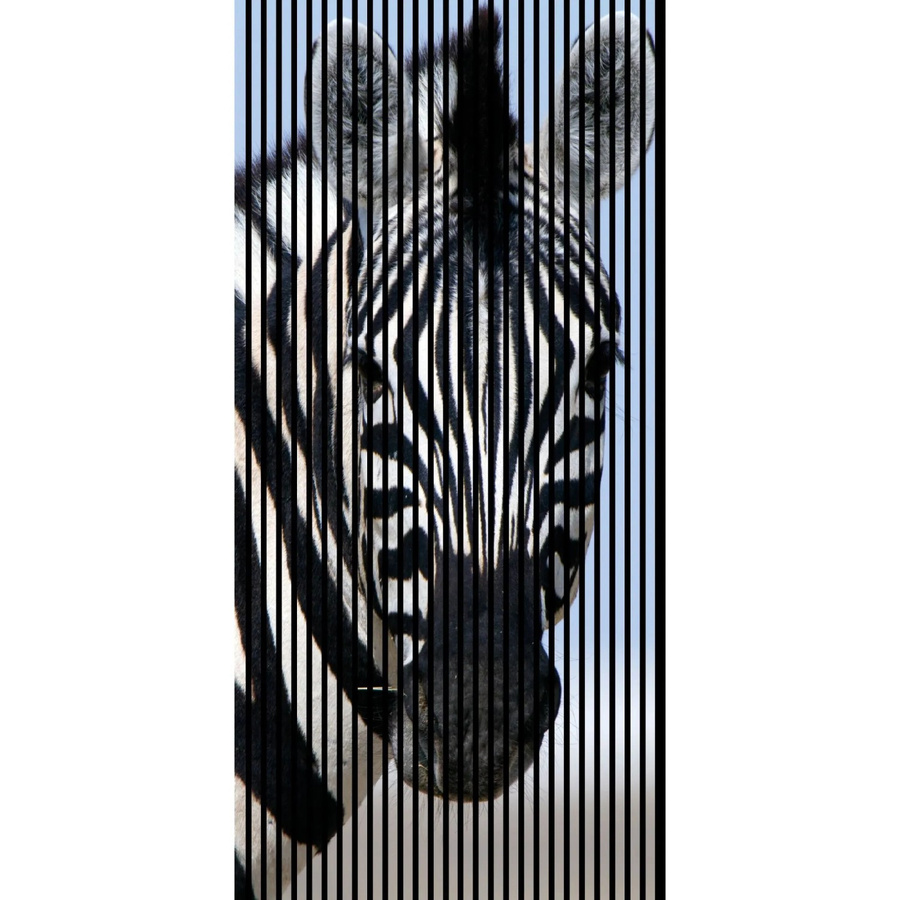 FN Acustico Akustikplatte Zebra Design aus PET und MDF, Bunt, H x B x T: 2.400 x 1.133 x 19 mm - Bild 2
