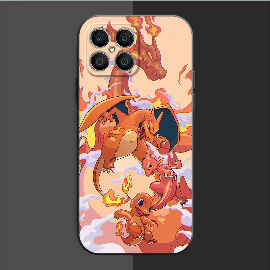 Handyhülle mit Pokemon Gengar Motiv für Huawei Honor X8a X8 90 Lite X9a X7 Magic5 Pro X6 P30 P40 P20 Smart Z Soft Cover, Mehrfarbig - Bild 3