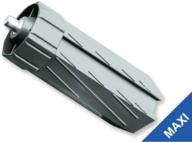 Schellenberg Walzenhülse Maxi Grau aus Kunststoff und Stahl, Durchmesser: 60 mm, Höhe: 150 mm - Bild 1