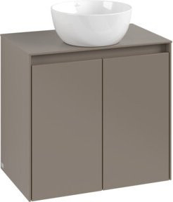 V&B Waschtischunterschrank Collaro in Stone Oak, Wandmontage, B/H/T: 60 x 38 x 54,8 cm - Bild 1