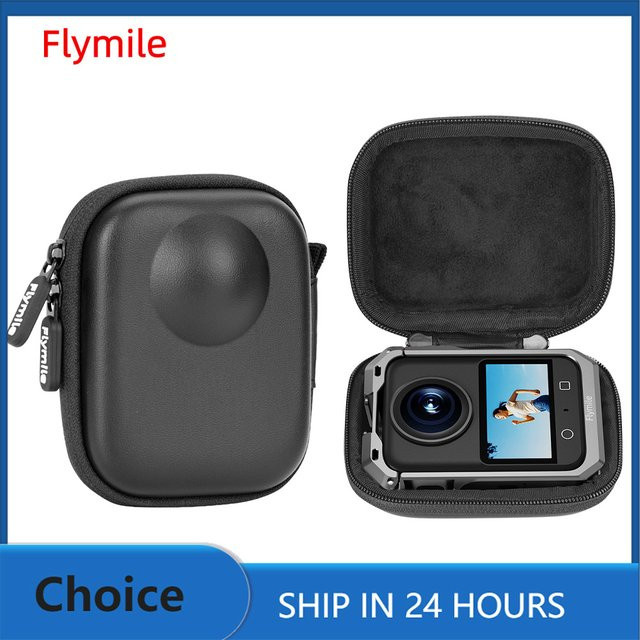 Flymile Kamerakäfig-Tasche für DJI OSMO 360 Zubehör, Tragetasche und Reisebox in Schwarz - Bild 1