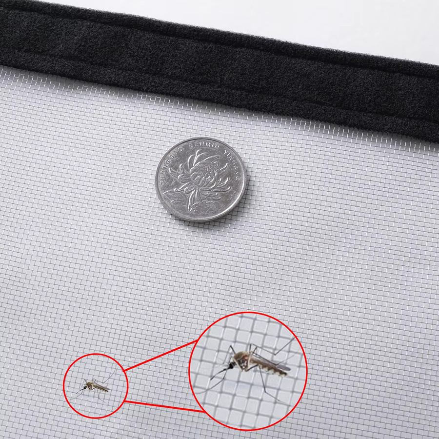 TranquilTouch Insektenschutznetz für Fenster und Türen, staubdicht und wiederverwendbar - Bild 4