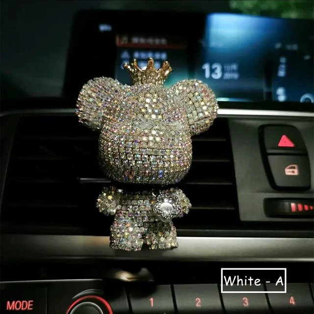 Rui Di Anhänger Bogen Bär, Strass Kristall, Damen - Bild 1