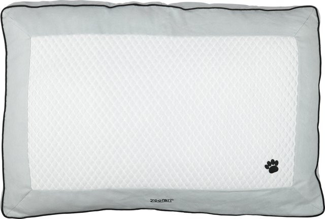 ZOOFARI Hundebett grau, wärmend und kühlend, B/T/H: 60 x 76,7 x 15 cm - Bild 1