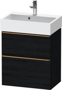Duravit Waschtischunterschrank D-Neo Compact in Weiß und Schwarz, modern und matt - Bild 1