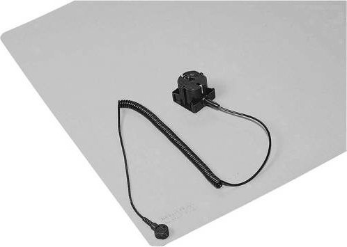 Bernstein Tools 9-367 ESD-Tischmatten-Set Grau mit Erdungsstecker, Breite: 60 cm, Tiefe: 45 cm - Bild 1
