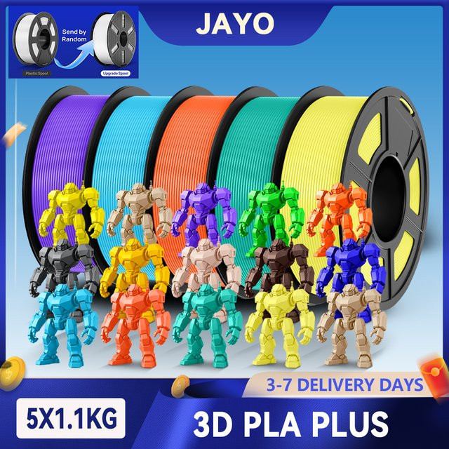 JAYO 3D PLA PLUS Filament 1,75 mm, 5,5 kg, hochfestes FDM 3D-Druckmaterial - Bild 1