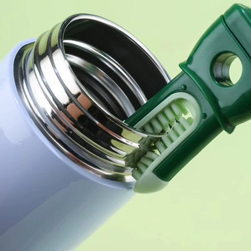 PDQ 5-in-1 Reinigungsbürste für Tassen und Flaschen in Orange aus Kunststoff - Bild 2