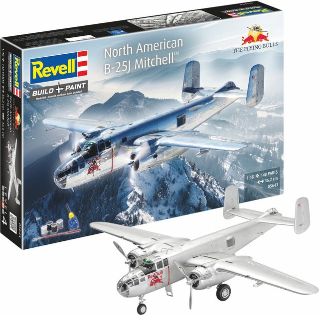 Revell Flying Bulls B-25J Mitchell Geschenkset 1:48 - Bild 1