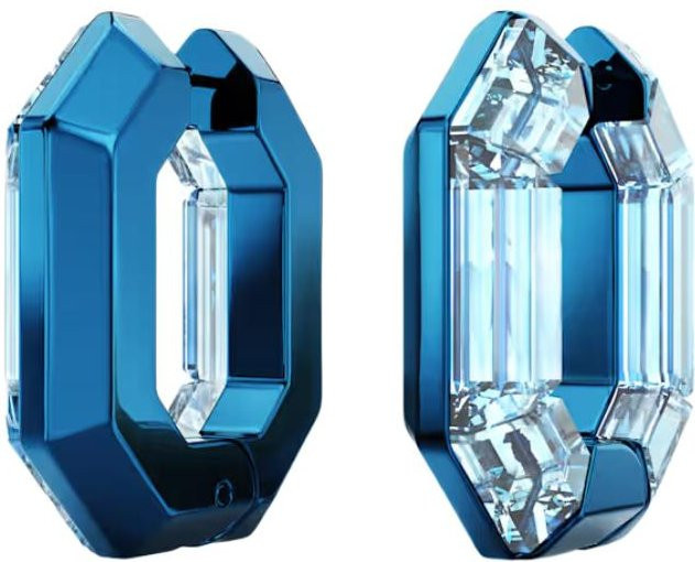 Swarovski Ohrringe, Aluminium, Blau, Damen - Bild 1