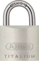 ABUS Vorhangschloss 54 Titalium in Silber aus Aluminium mit 2 Schlüsseln - Bild 1