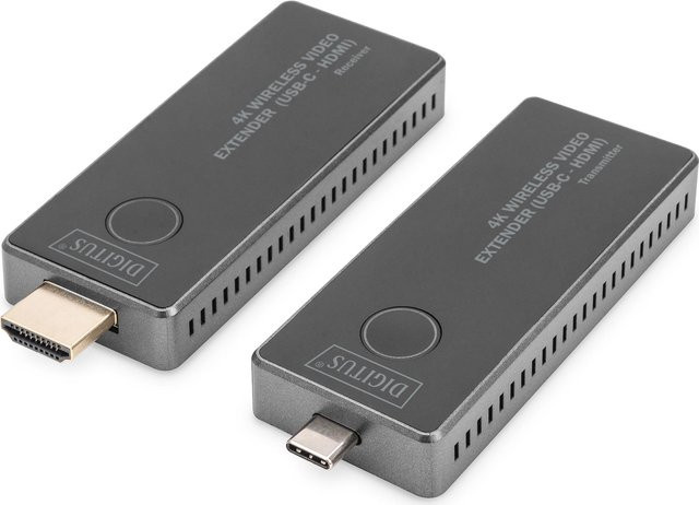 Digitus 4K Wireless Video Extender USB-C auf HDMI mit 30 m Reichweite DS-55324 - Bild 1