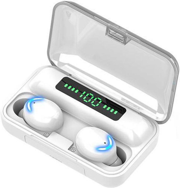 PenGo Studio True Wireless Stereo Bluetooth 5.0 Headset mit CVC8.0 Rauschunterdrückung in Weiß - Bild 1