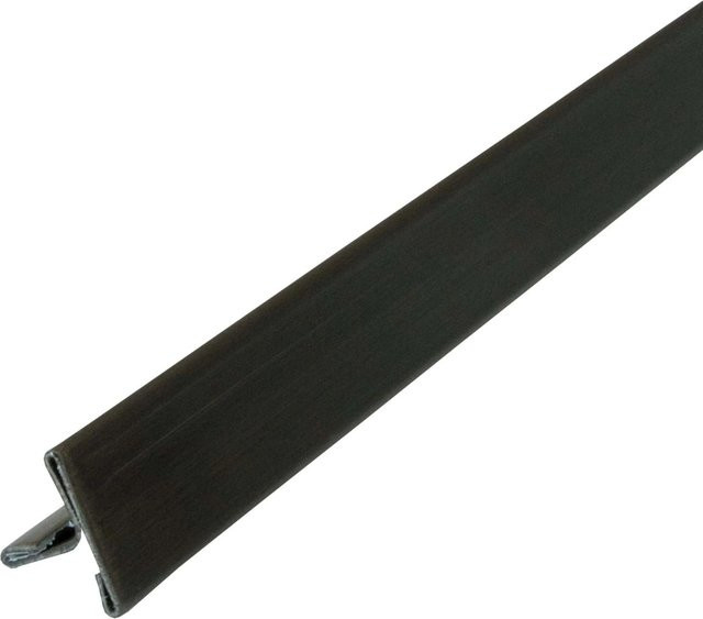 Dalsys Fliesenschiene T-Profil aus Edelstahl in Schwarz Gebürstet, Länge: 2,5 m, Breite: 25 mm - Bild 1