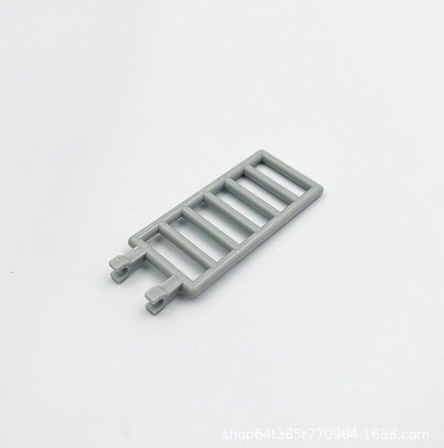 Yiran toy Bausteine Ersatzteile Treppen grau 10-teiliges Set - Bild 1
