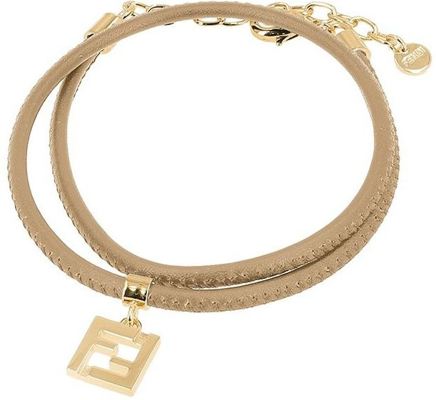 Fendi Lederarmband, braun, Damen - Bild 1