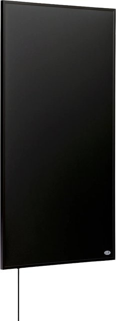 Könighaus Infrarotheizung Black Edition 1.200 W in Schwarz mit Kabelausgang links - Bild 1