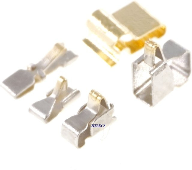 RTLECS SMT Federkontakte Low Profile Antennen-Schrappen und Batterie-Leitungsanschlüsse mit Klebeband - Bild 1