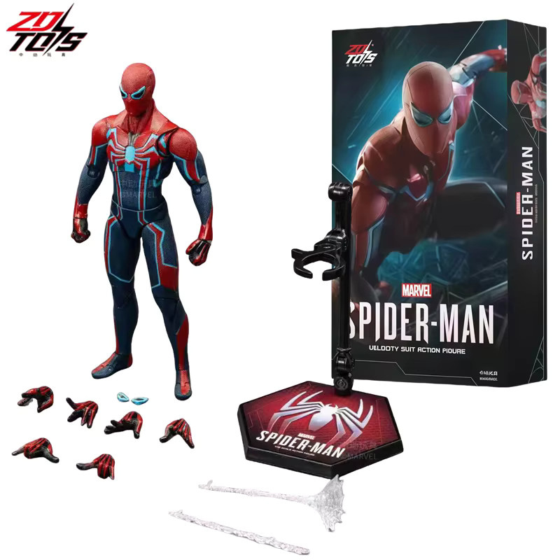 ZD Toys Marvel Spider-Man Advanced Suit Spider-Man Velocity Suit, Actionfigur, 1/10 Modell - Bild 2