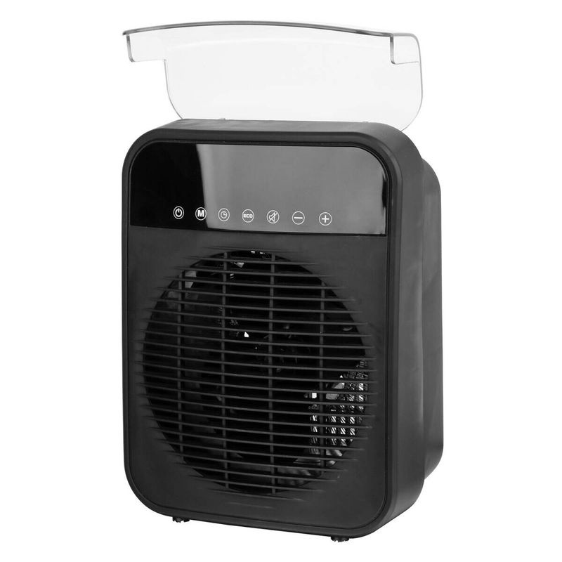 Emerio Heizlüfter FH-215085.1 in Schwarz mit 2000 W, B/H/T: 16 x 18,2 x 21 cm - Bild 2