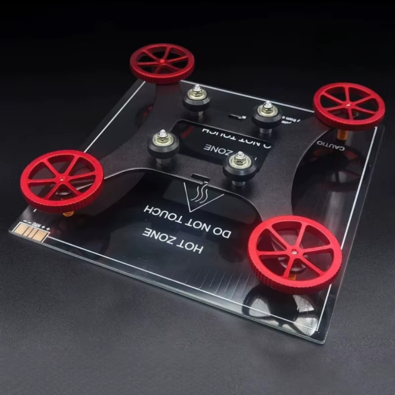 Creality Ender 3 Federn-Upgrade-Kit für Heizbett-Nivellierung in Rot für Ender 3, V2, Pro, S1, Pro, Plus, Neo und Max Neo 3D-Drucker - Bild 3