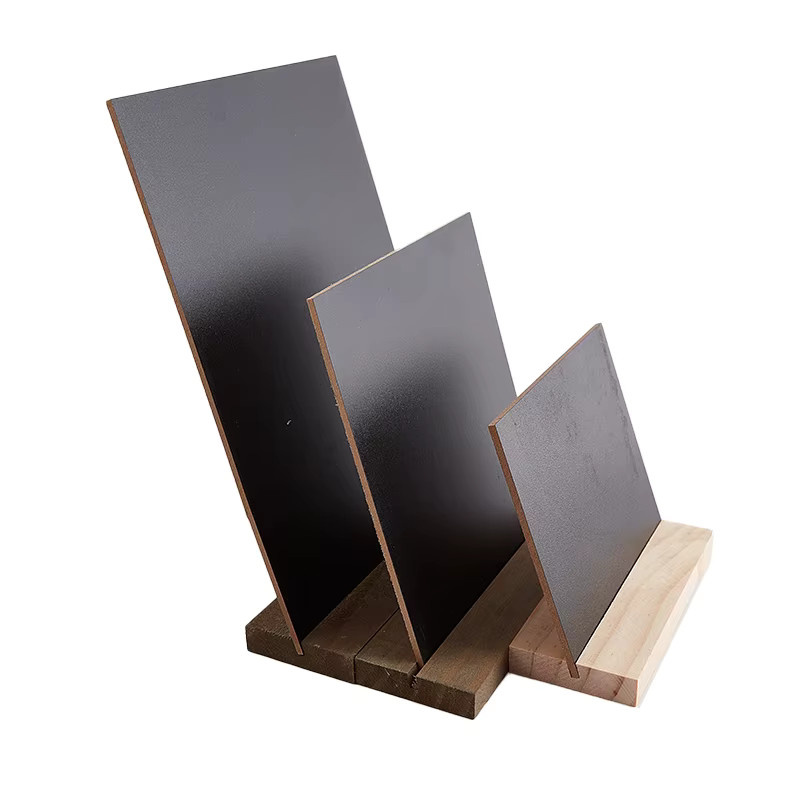 Kreative Vintage-Kreidetafel aus Holz in Schwarz als dekorative Nachrichtentafel für Schreibtisch und Regal - Bild 3