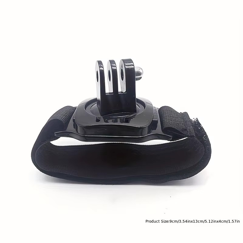 360-Grad-Drehbare Handschlaufe Bandhalterung für GoPro Hero 13 12 11 10 9 8 7 6 5, DJI Osmo Action 5Pro 4 und Insta360 in Schwarz - Bild 2