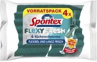 Spontex Reinigungsschwamm Flexy Fresh in Blau und Multicolour - Bild 1