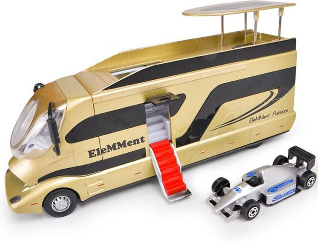 Linyi toy car Wohnmobil, Modell, Metall, mit Licht und Ton, 1:24, ab 18 Jahre - Bild 1