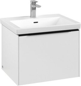 Villeroy & Boch Waschtischunterschrank Subway 3.0 in Weiß, Wandmontage, Glänzend, B/T/H: 57,2 x 42,9 x 47,8 cm - Bild 1