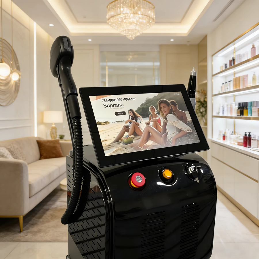 FODRK Diodenlaser-Haarentfernungs- & Tattooentfernungsgerät 2-in-1, Schwarz - Bild 4