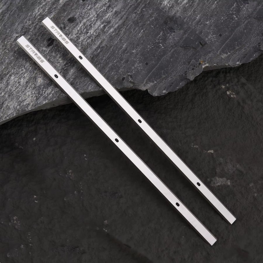 Delta 13 Zoll Hobelmesser HSS Ersatzmesser 2er-Set in Silber für 22-580 und 22-555 - Bild 2