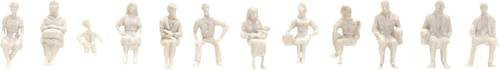 NOCH Sitzende und stehende Figur unbemalt - Bild 1
