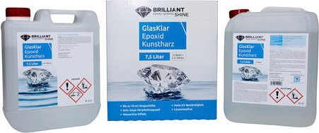 BRILLIANTShine Design-Gießharz transparent 7500 ml - Bild 1