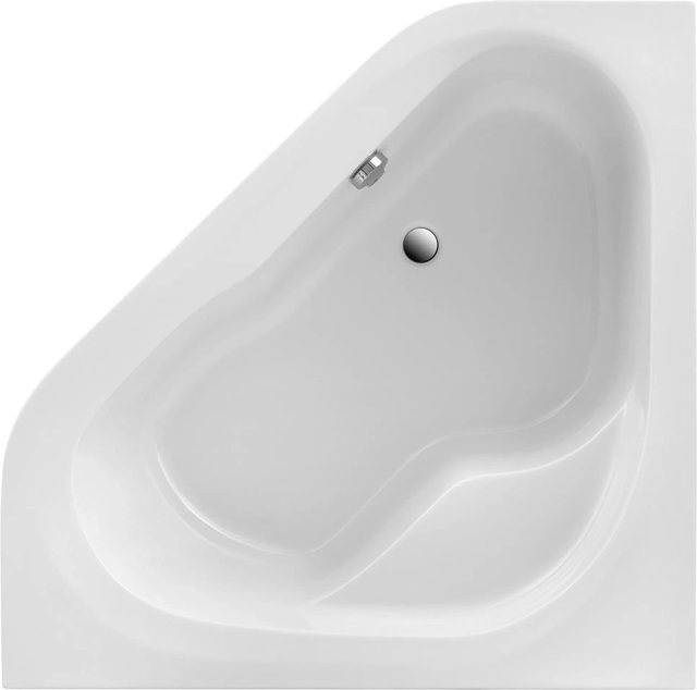 OTTOFOND Eckbadewanne Ancona aus Acryl in Weiß, B/T/H: 135 x 135 x 43 cm - Bild 1