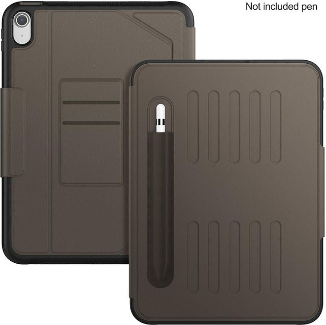 Apple iPad 10. Generation Smart Cover Hülle in Braun für iPad 11 Zoll Modell A2696 A2777 mit faltbarer Rückseite - Bild 1