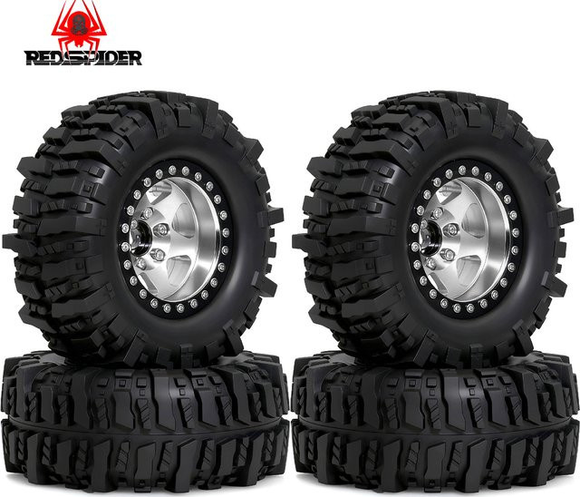 RED SPIDER Beadlock Felgenreifen-Set, Metall, Schwarz, Grau - Bild 1
